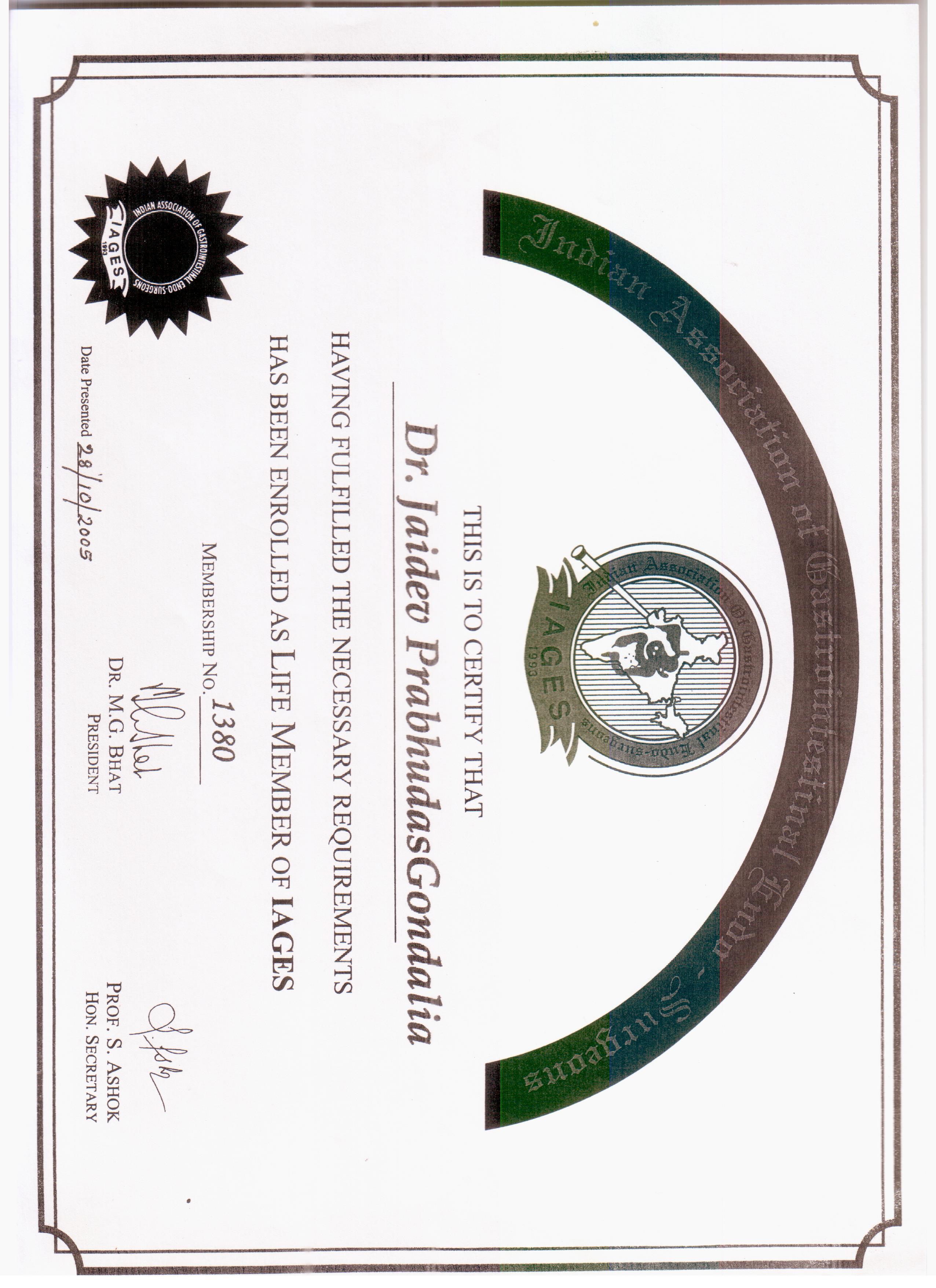 IAGES Membership
